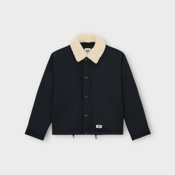 Dickies Sangrey Waxed Jakke i sort til herre