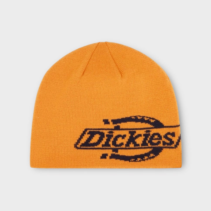 Dickies Summerdale Logo Beanie i orange til herre – klassisk streetwear hue