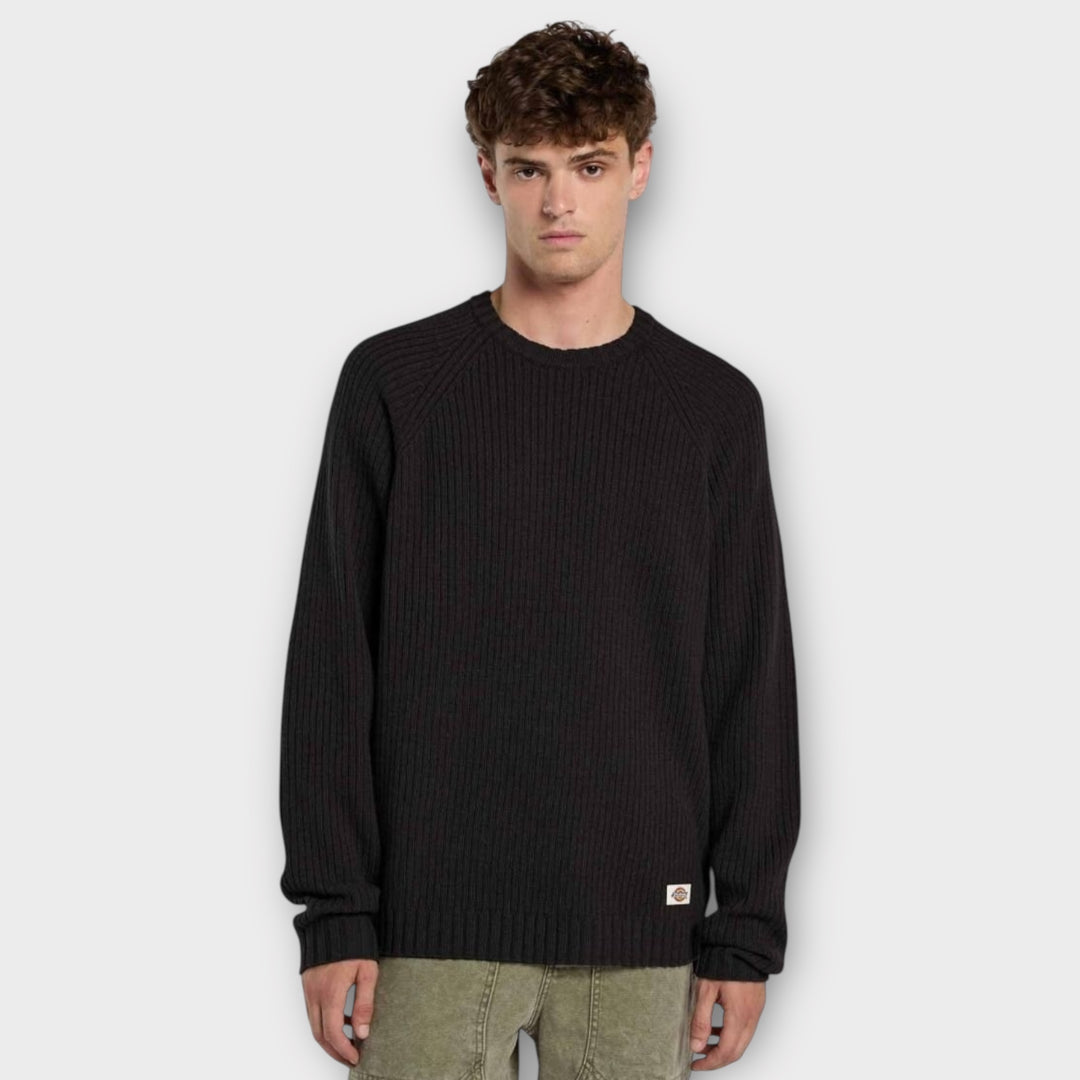 Klassisk sort Dickies sweater med logo