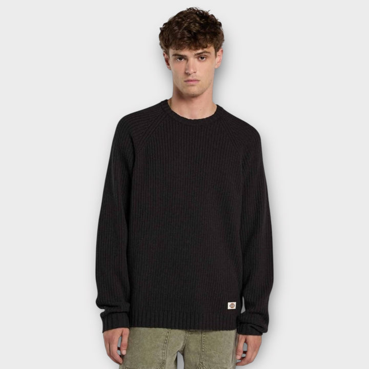 Klassisk sort Dickies sweater med logo