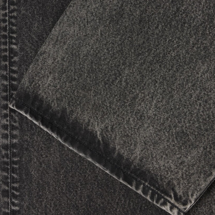 Edwin black dark used jeans med afslappet streetwear look