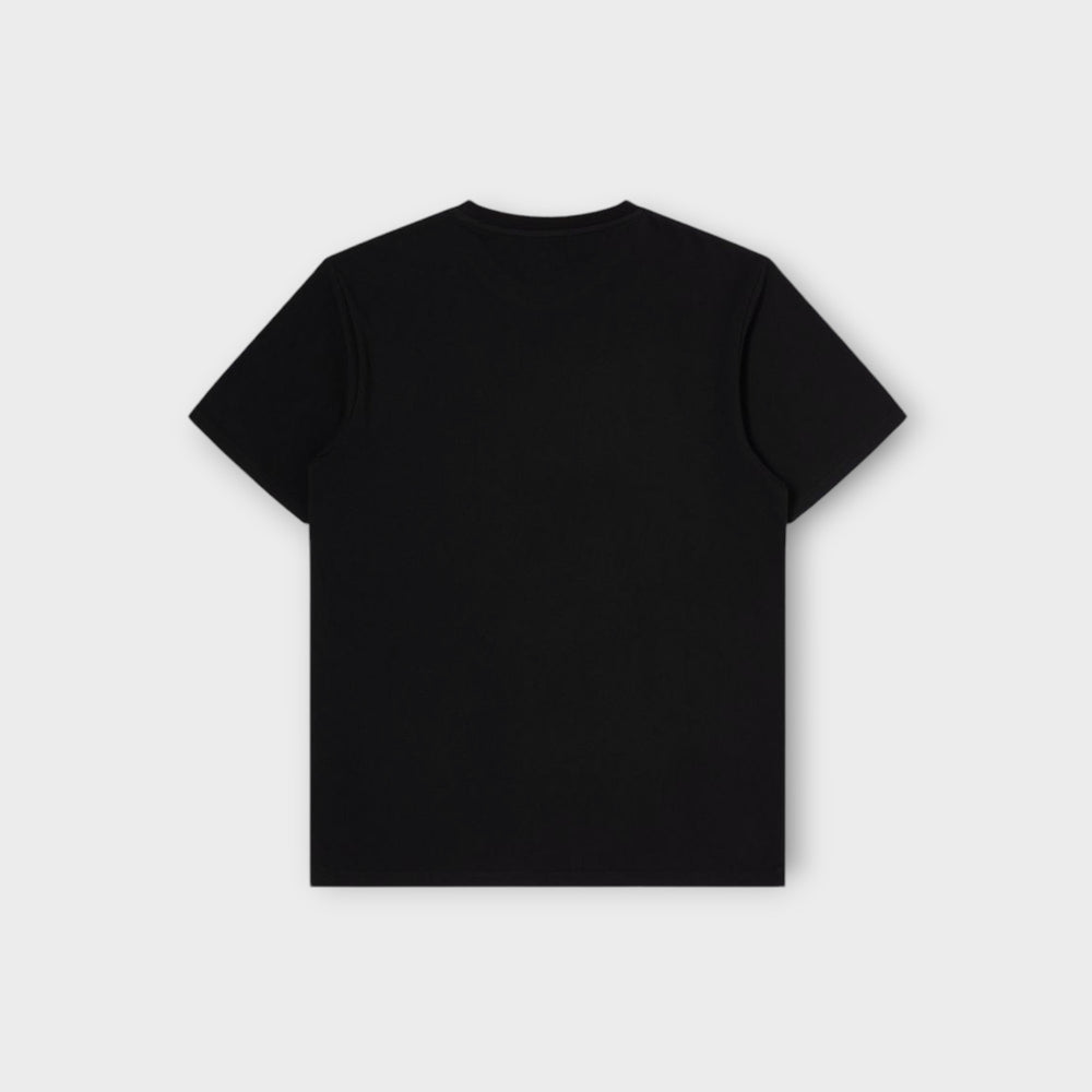 Sort Edwin graphic tee med Japanese Sun streetwear design