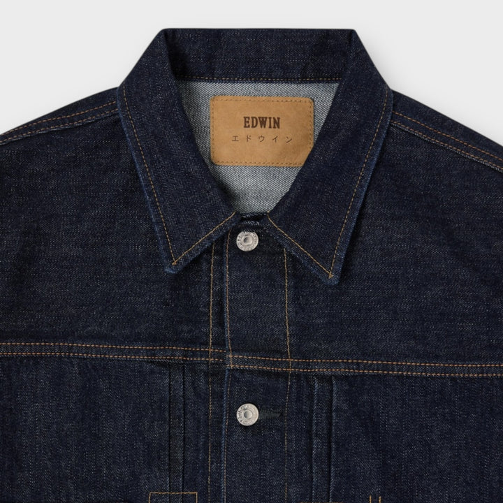 Edwin denimjakke inspireret af klassisk workwear design