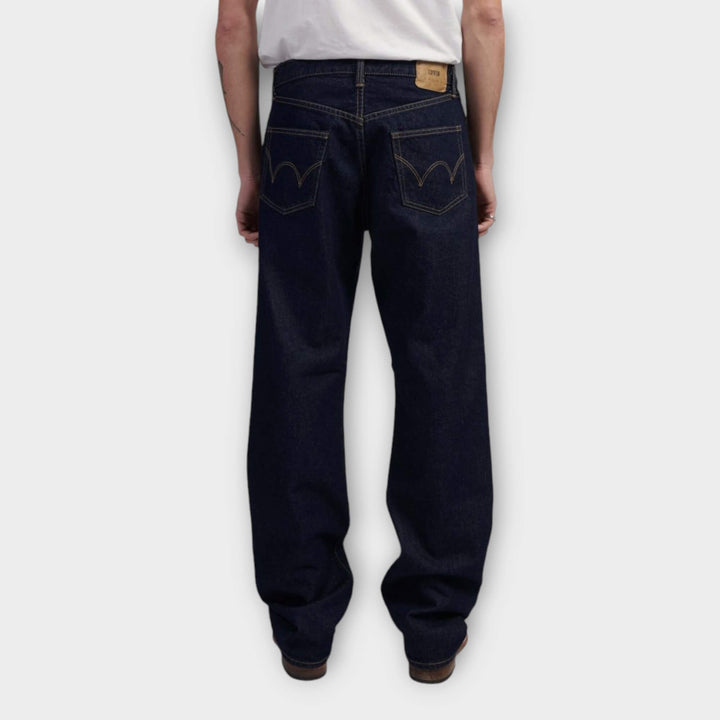 Edwin Regular Straight Jeans in Blue Rinsed