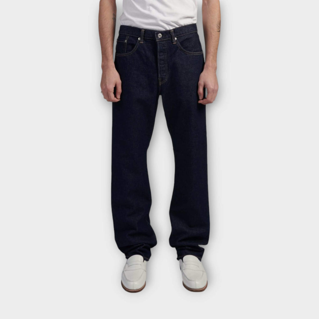 Edwin Regular Straight Jeans in Blue Rinsed