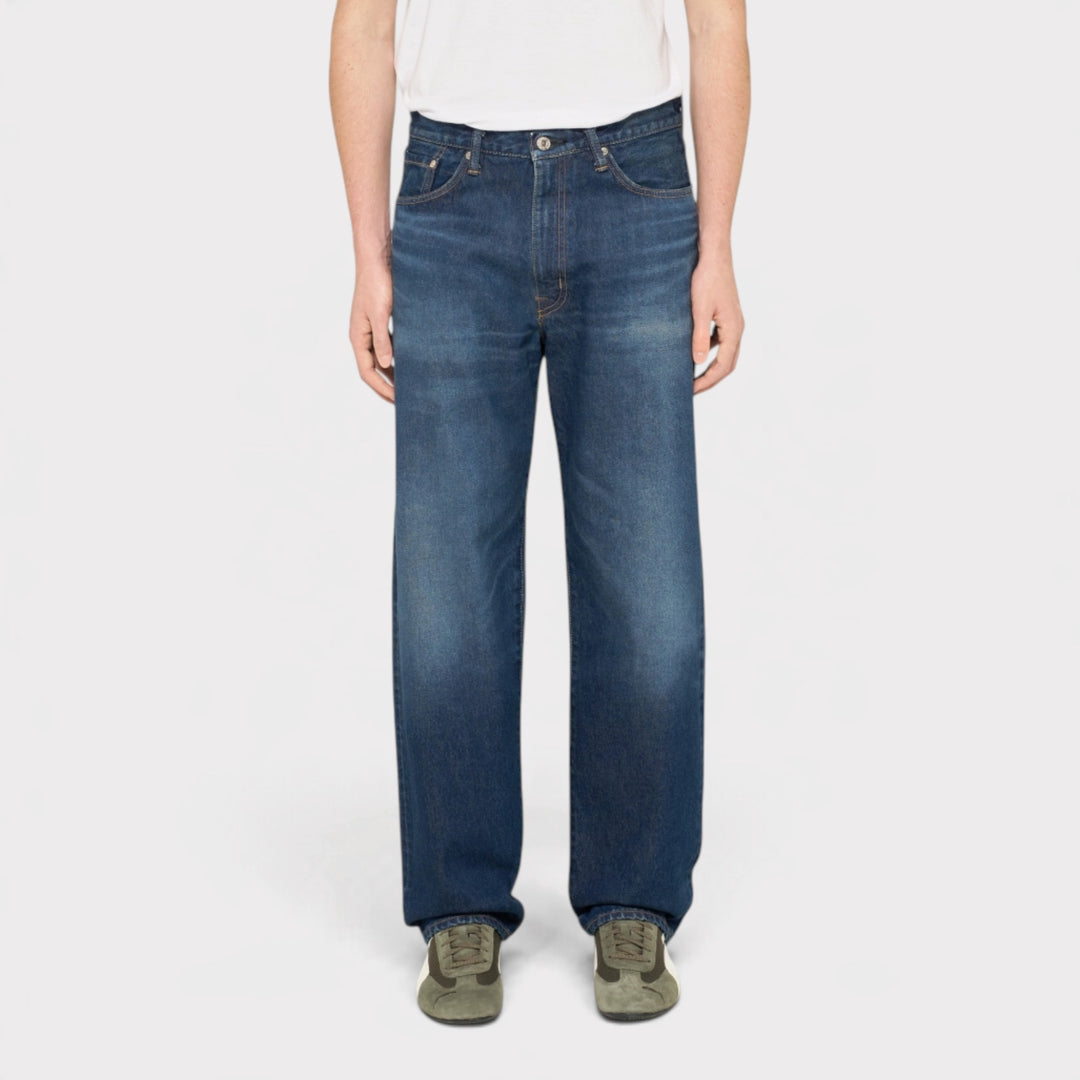 Edwin Loose Jeans i Blue/Dark Used på model