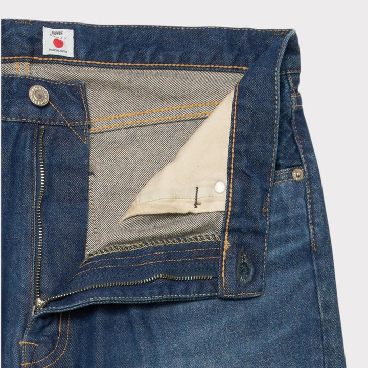 Edwin Loose Jeans i Blue/Dark Used – detaljebillede