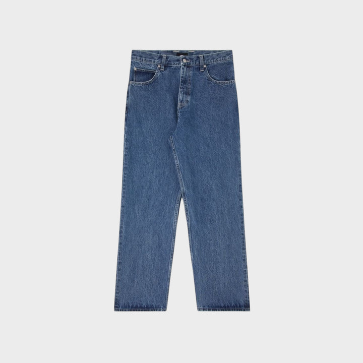  Edwin Matrix Jeans Blue Mid Marble Wash front japansk denim design bestseller copenhagen style fashion