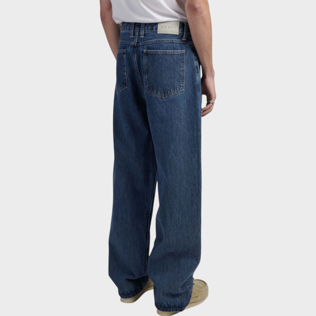 Edwin Matrix Jeans med kontrastsyninger