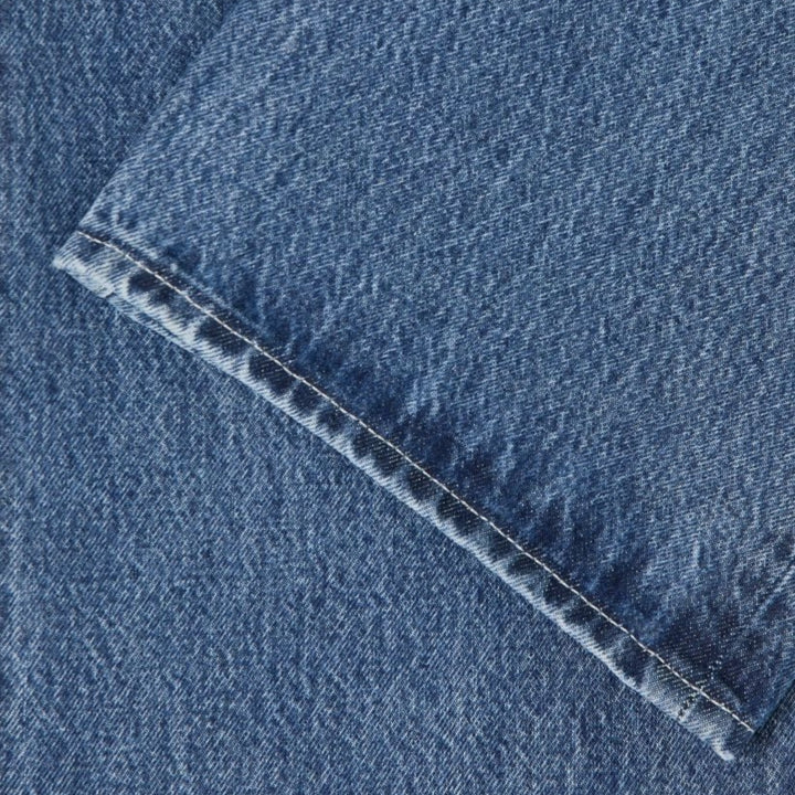 Edwin Matrix Jeans i blå med zip-lukning bestseller edwin bukser pants wide