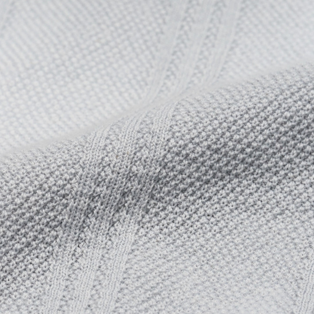 Klassisk grå polo knit fra Edwin med moderne look