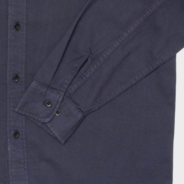 Edwin oversized denim shirt i mørk Night Sky.