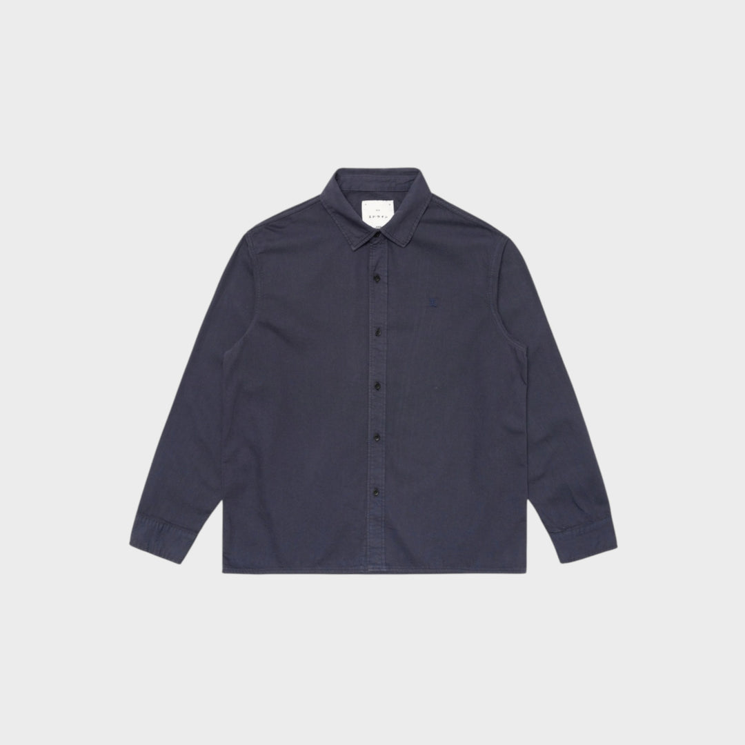 Edwin Sebastian Shirt LS i Night Sky.