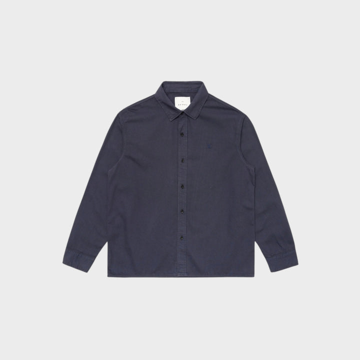 Edwin Sebastian Shirt LS i Night Sky.