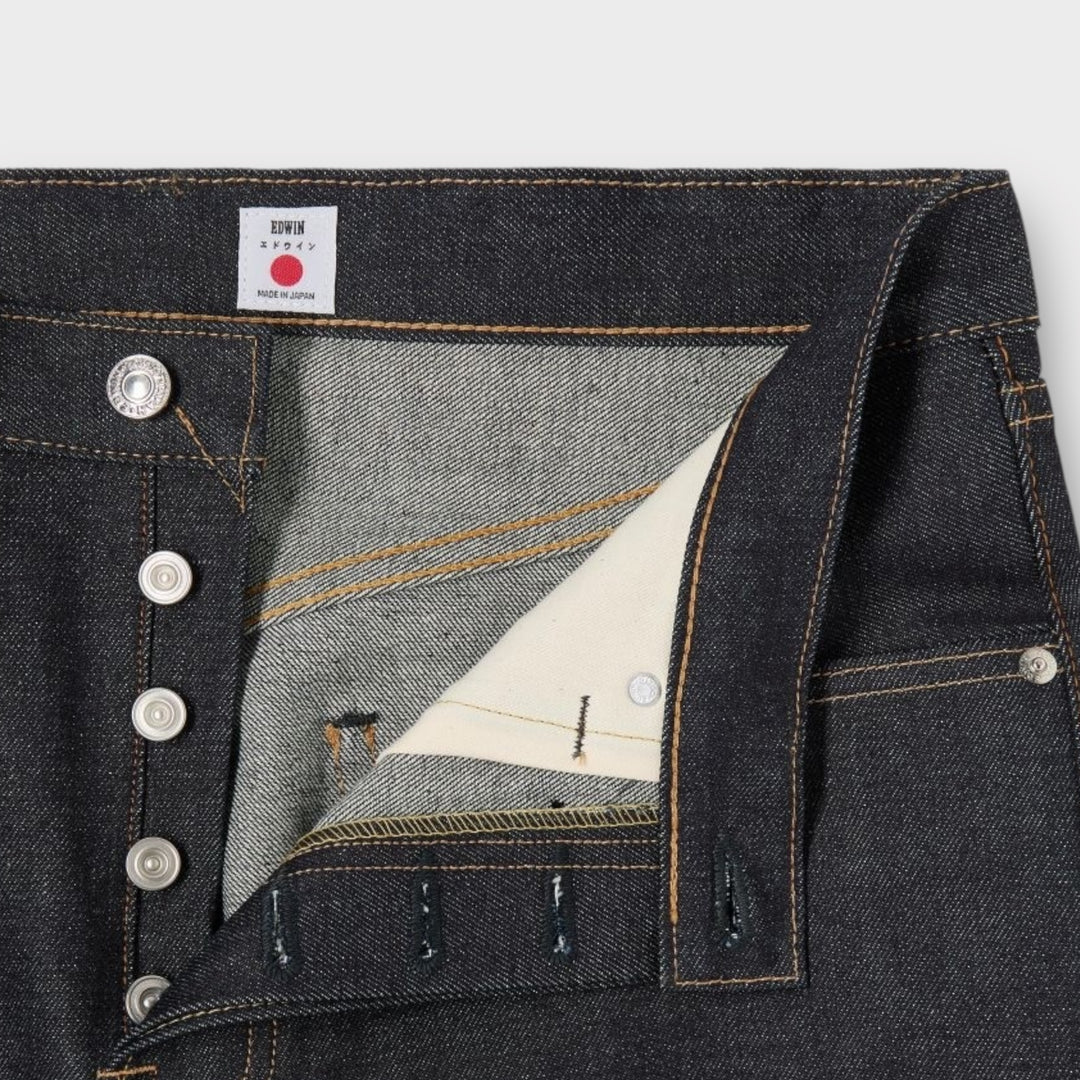 Edwin raw denim jeans med wide fit og klassisk streetwear look