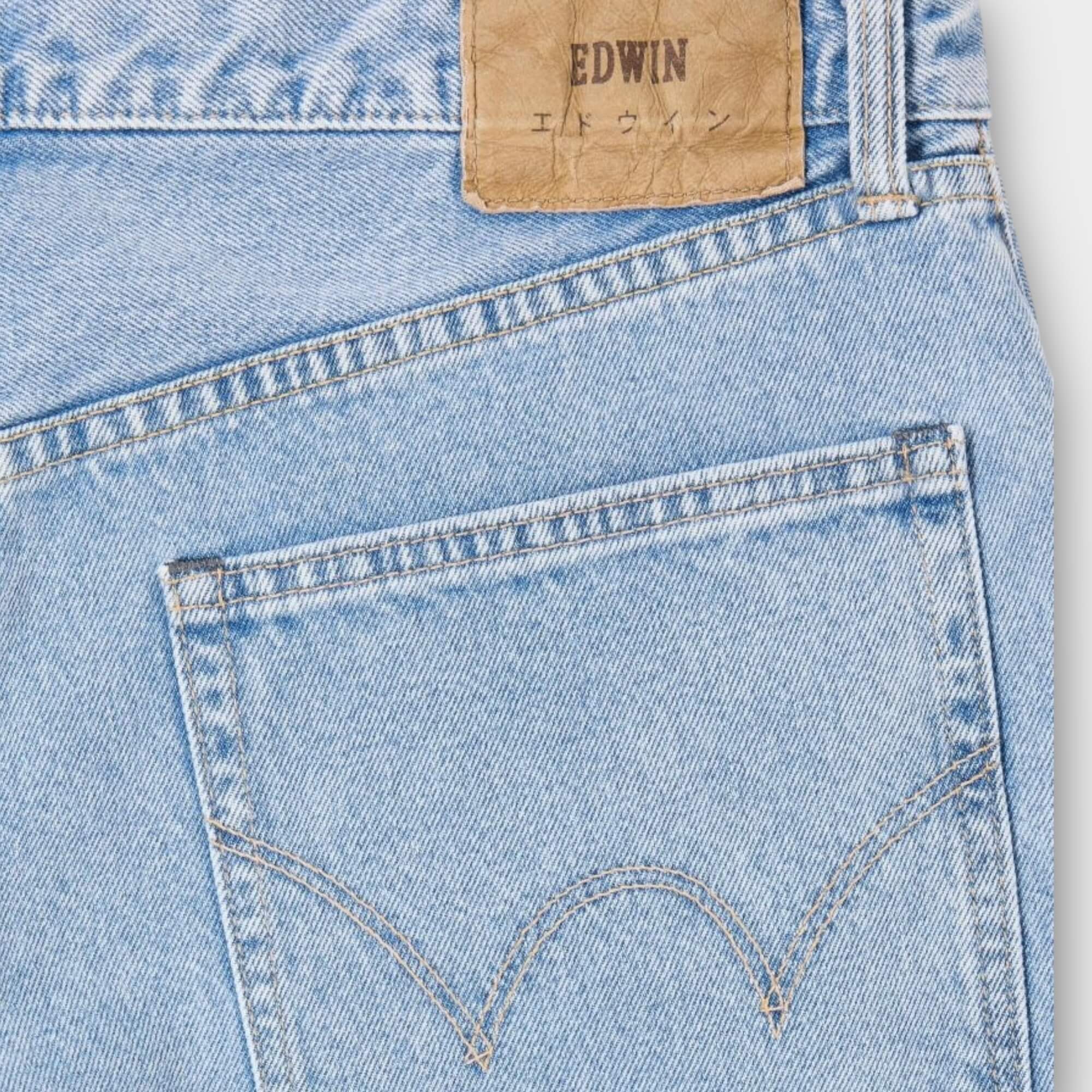 Edwin Wide Jeans In Blue/Light Used – Le-fix.com