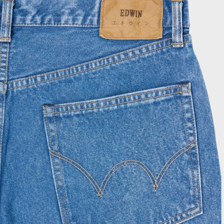 Edwin Wide Pants i autentisk brugt vask