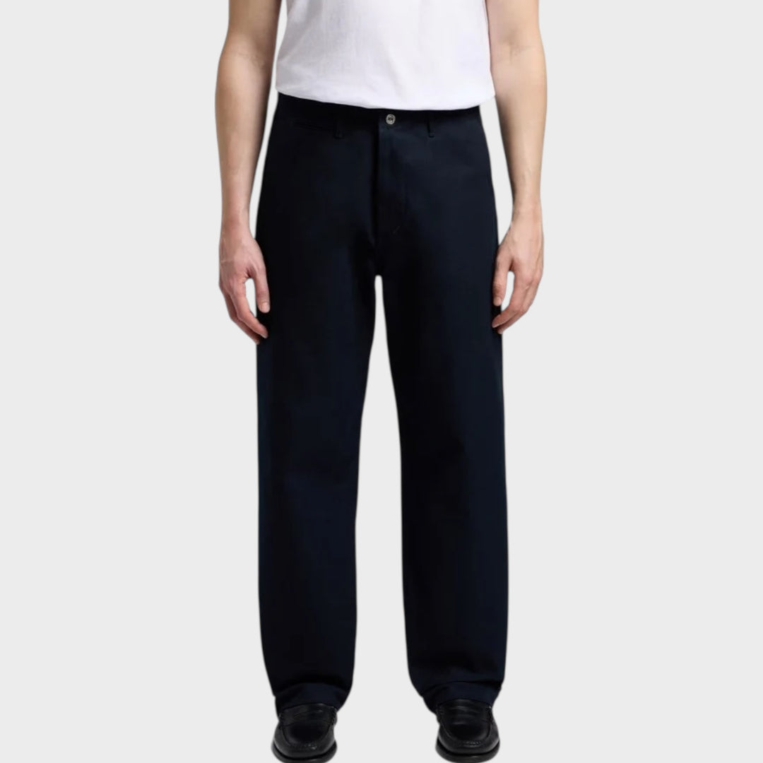 Edwin Wide Trousers let bomuldsstof afslappet herrestil herre mænd unsiex