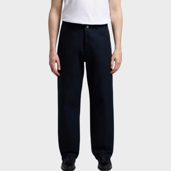 Edwin Wide Trousers let bomuldsstof afslappet herrestil herre mænd unsiex