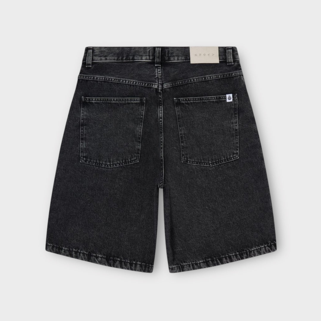 Lomme detalje på Edwin Worker Shorts i sort