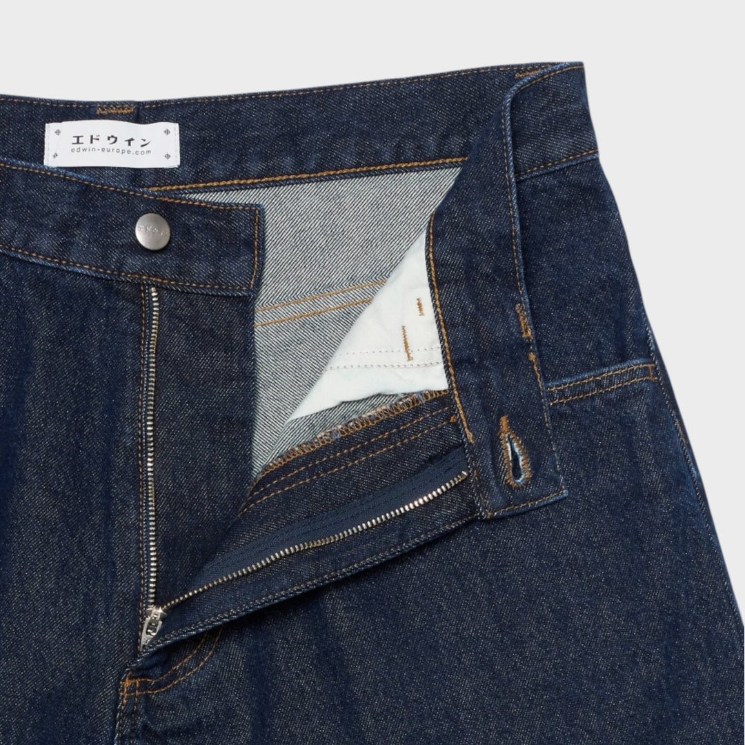 Bagview af Edwin Worker Shorts i Marble Wash.
