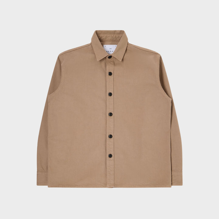 Edwin Sebastian Overshirt In Sand