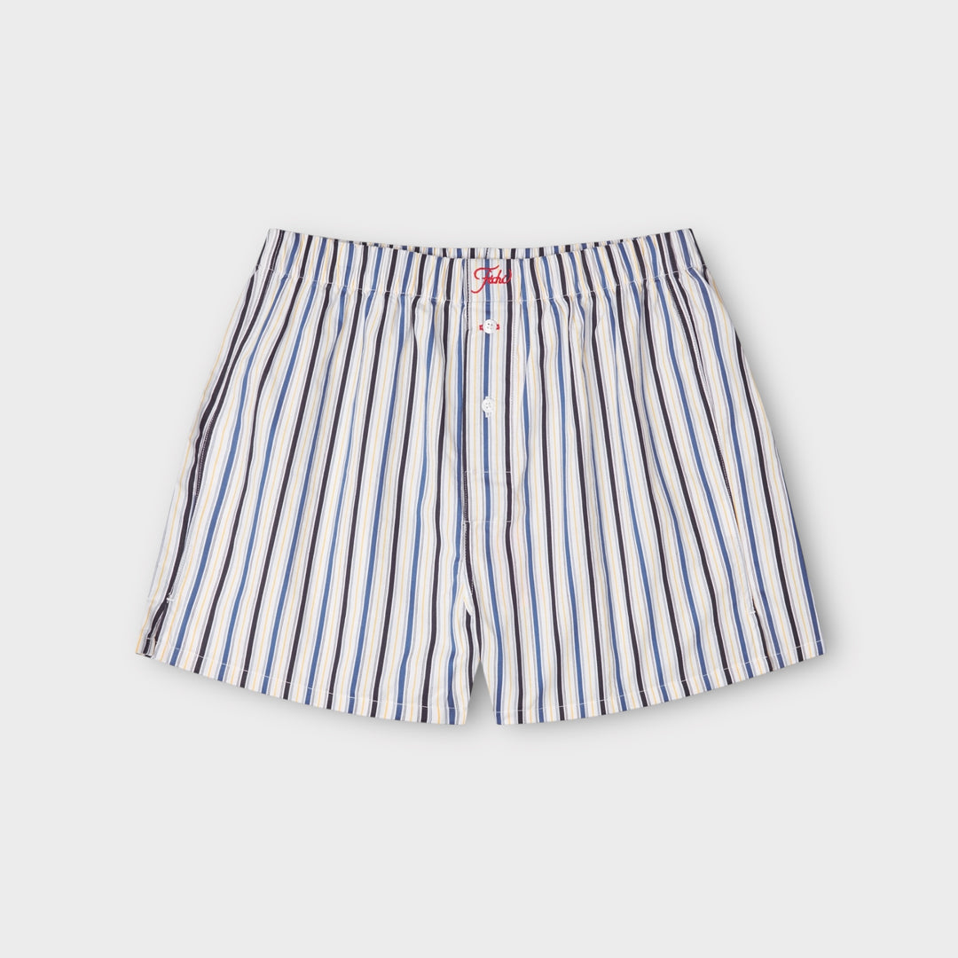 Fichi Boxers i Midnight Stripe set forfra.
