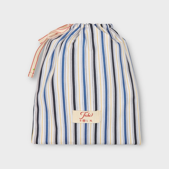 Fichi Boxers i Midnight Stripe i mørk stribe.