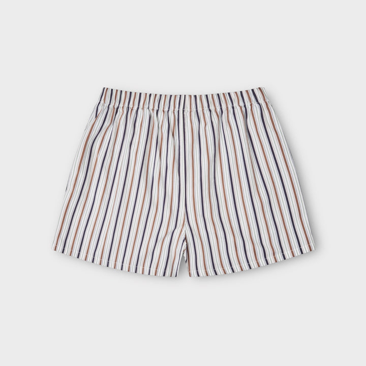 Fichi Boxers i Moss & Brown Stripe set bagfra med tætsiddende og komfortabel pasform.