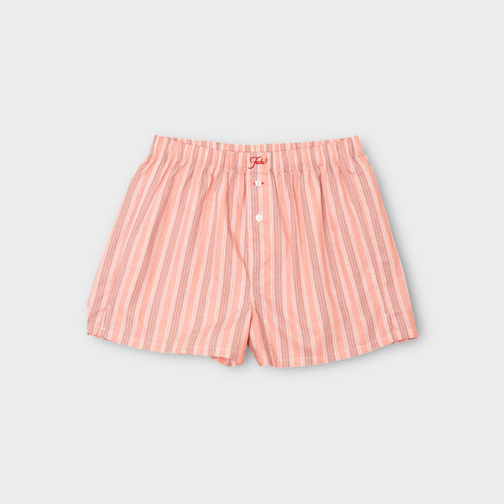 Fichi Boxers I Grey/Peach Stripe