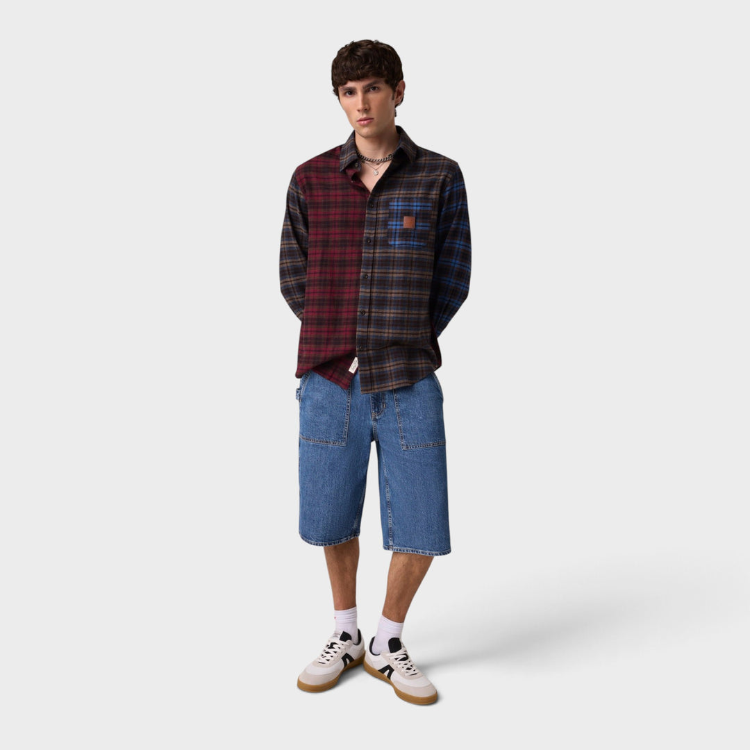 Guess Jeans Regular Fit Plaid Flannel i Multi