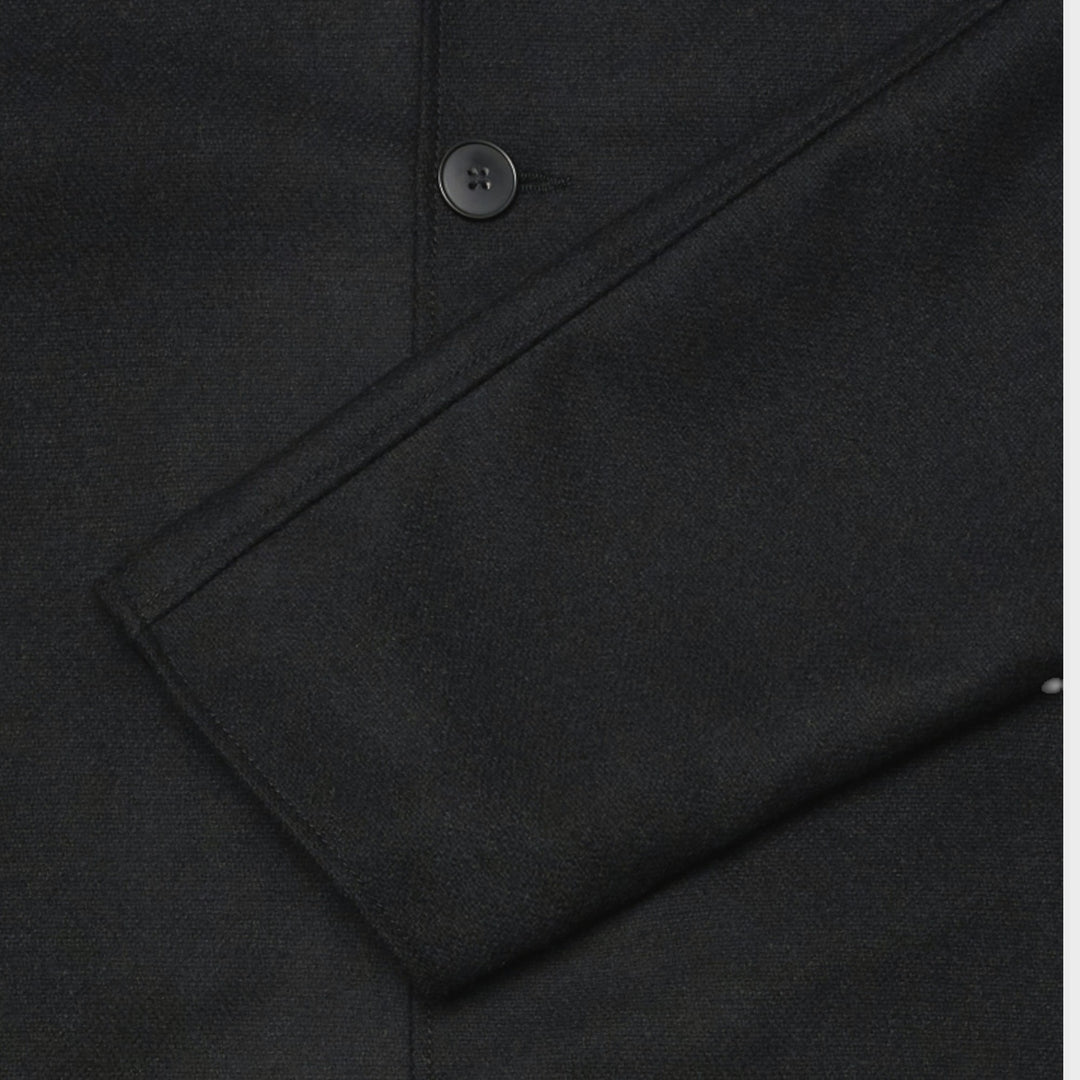 Edwin Mac Wool Coat I Black