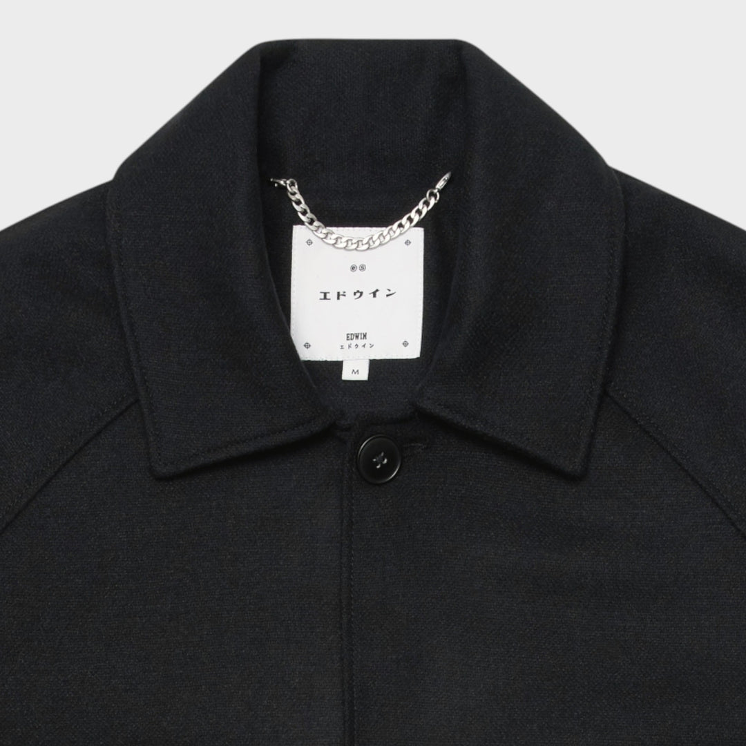 Edwin Mac Wool Coat I Black