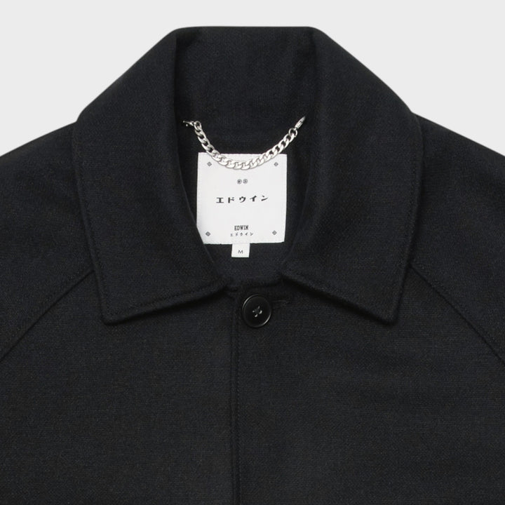 Edwin Mac Wool Coat I Black