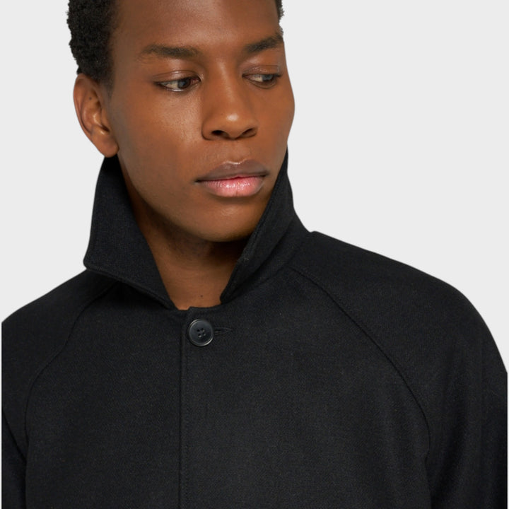 Edwin Mac Wool Coat I Black
