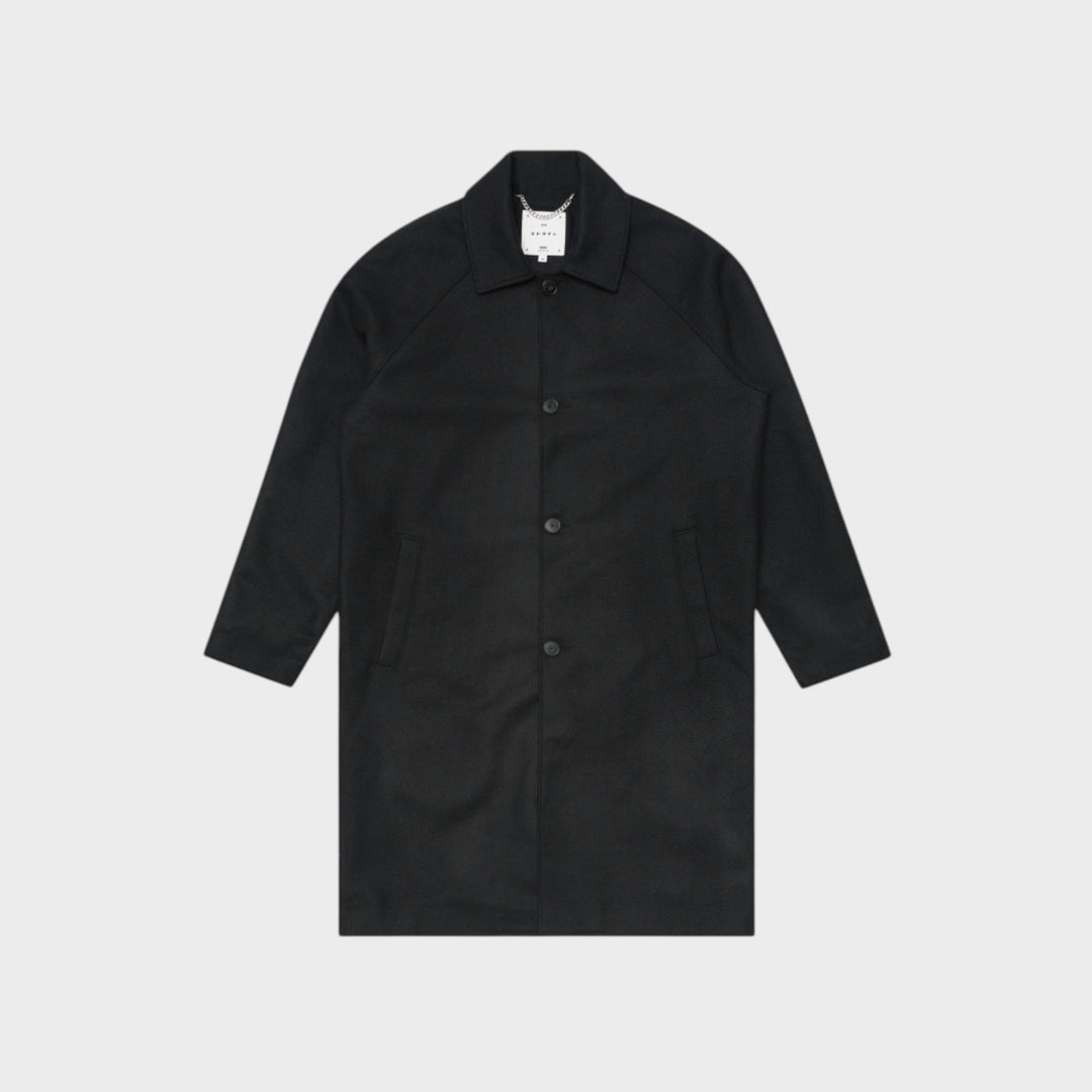 Edwin Mac Wool Coat I Black
