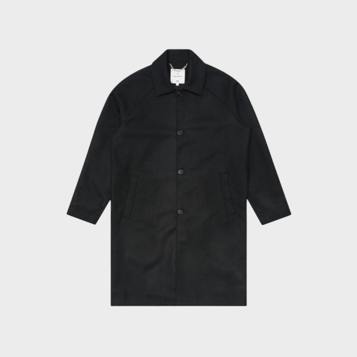 Edwin Mac Wool Coat I Black