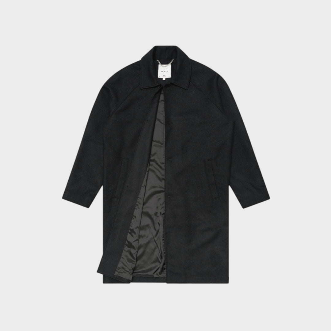 Edwin Mac Wool Coat I Black