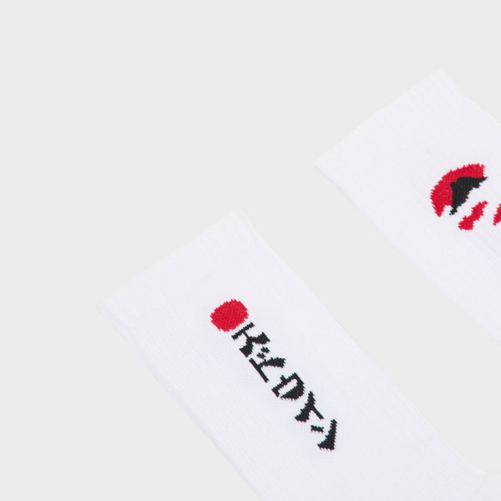 Edwin Kamifuji Socks I White