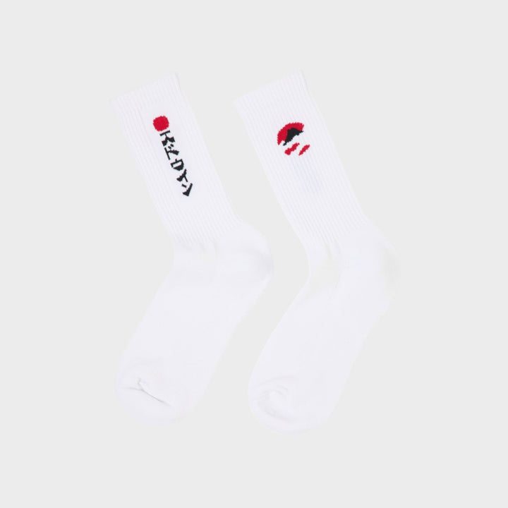 Edwin Kamifuji Socks I White