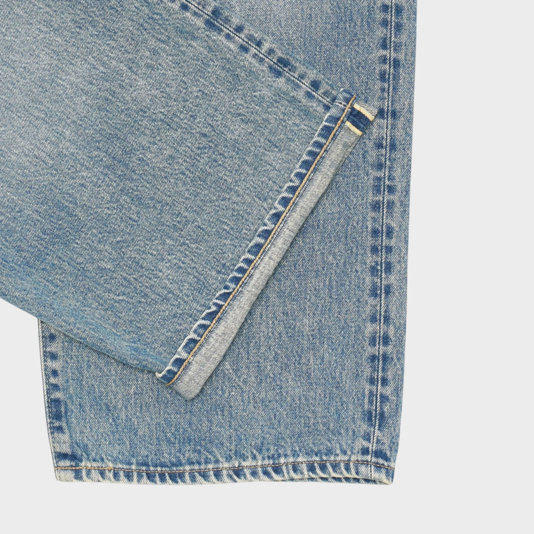 Edwin Wide Jeans I Blue/Light Used