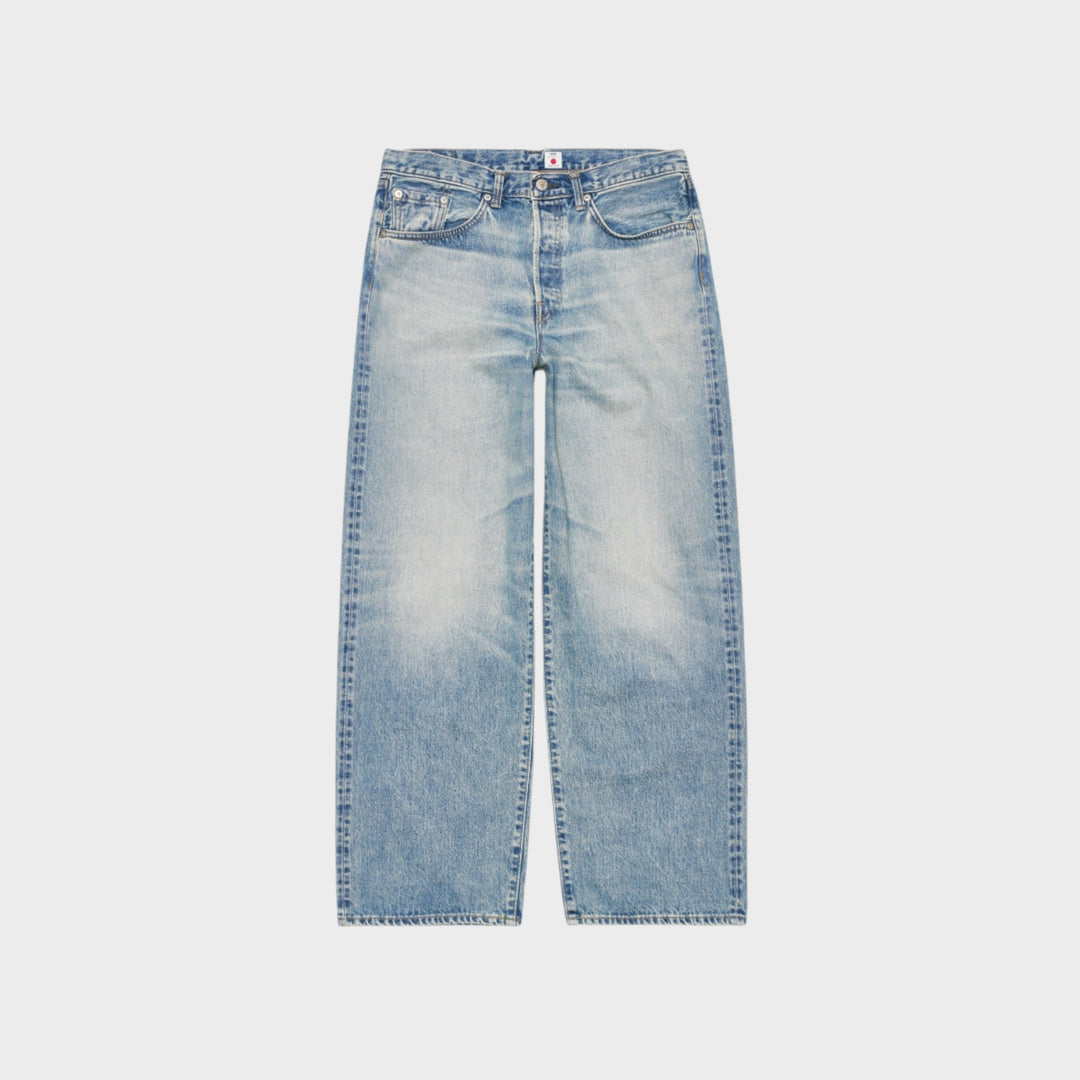 Edwin Wide Jeans I Blue/Light Used