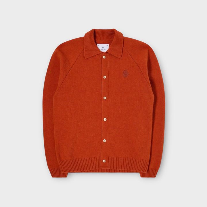 Edwin Mars Cardigan I Orange