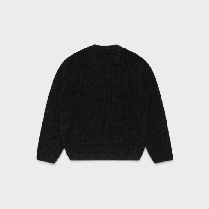 Edwin Dun Textured Sweater I Black