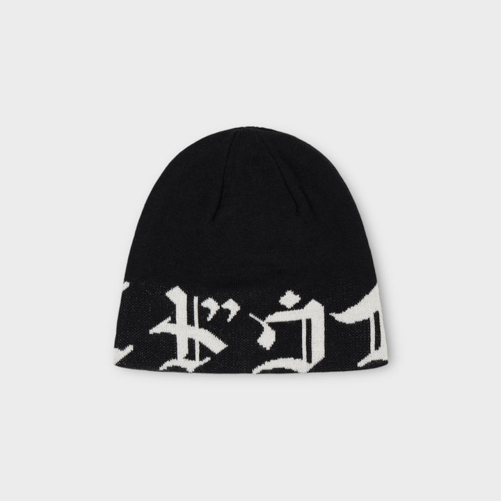 Edwin Graphic Beanie In Black