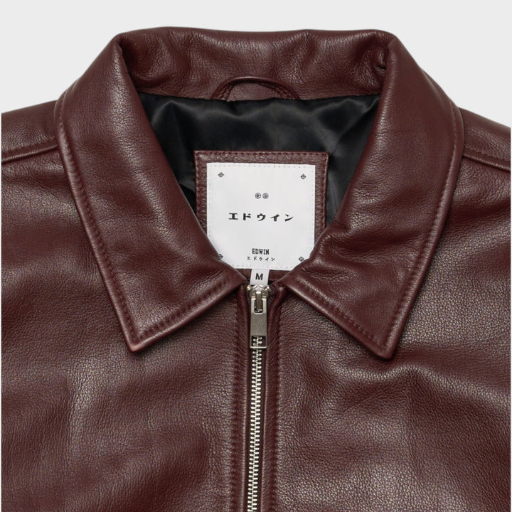 Edwin Dogma Jacket I Brown Burgundy