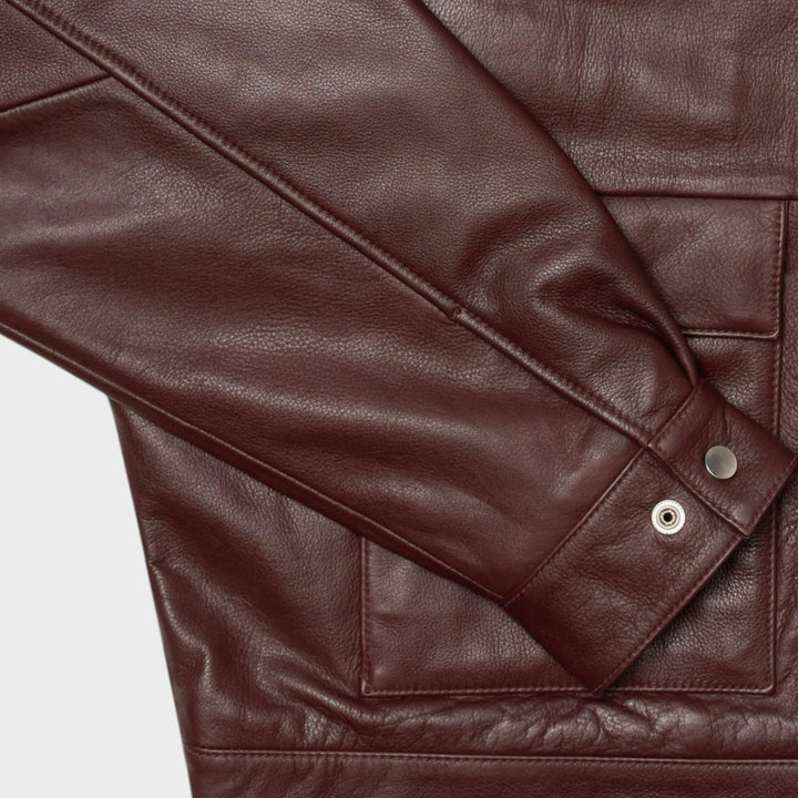 Edwin Dogma Jacket I Brown Burgundy