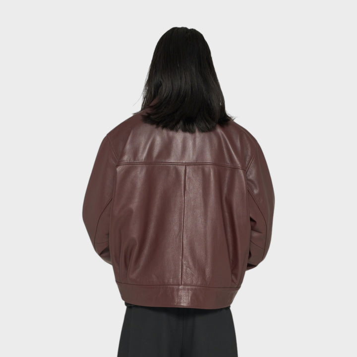 Edwin Dogma Jacket I Brown Burgundy