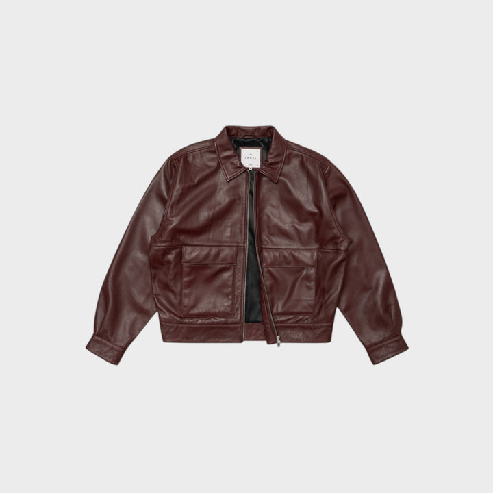 Edwin Dogma Jacket I Brown Burgundy