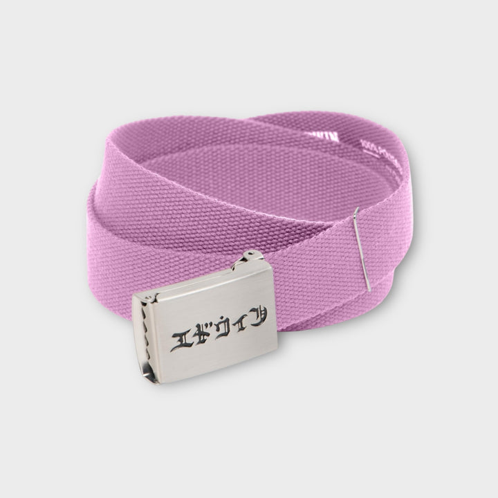 Edwin Katakana Clip Belt I Pink